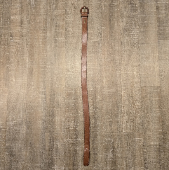 Lauren Ralph Lauren Womens Brown Leather Belt, Large - Picture 15 of 15